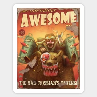 ASTOUNDINGLY AWESOME TALES The Mad Russian's Revenge Sticker